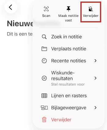 Vergrendeling verwijderen Vergrendeling verwijderen